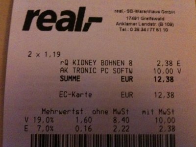 rechnung
